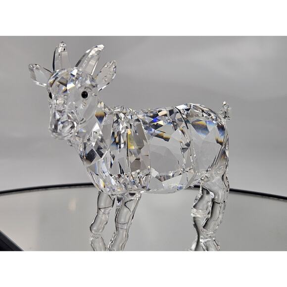 Swarovski Crystal Goat #9100 w/ Original Box - Picture 3 of 12